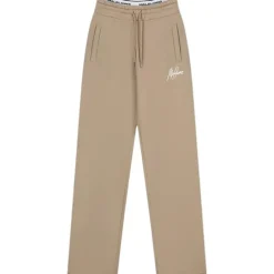 Malelions - Woman Straight Leg Sweatpants - Beige