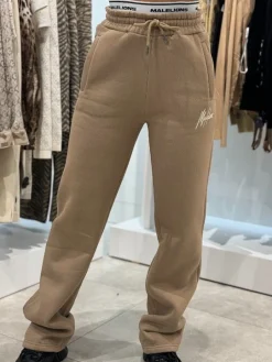 Malelions - Woman Straight Leg Sweatpants - Beige