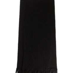 Malelions - Women Knitted Beanie Scarf Set - Zwart