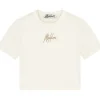 Malelions - Women Signature Crop Top - Wit