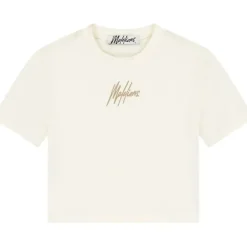 Malelions - Women Signature Crop Top - Wit