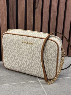 Michael Kors - Lg Ew Crossbody - Beige