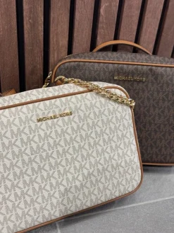 Michael Kors - Lg Ew Crossbody - Beige