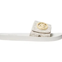Michael Kors - Mk Charm Slide - Beige