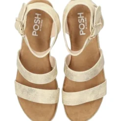 Poelman - Sandalen - Goud