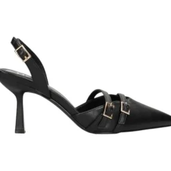 Poelman - Slingbacks - Zwart