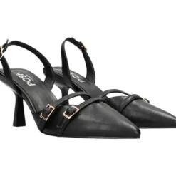 Poelman - Slingbacks - Zwart