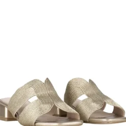 Poelman - Slippers - Goud