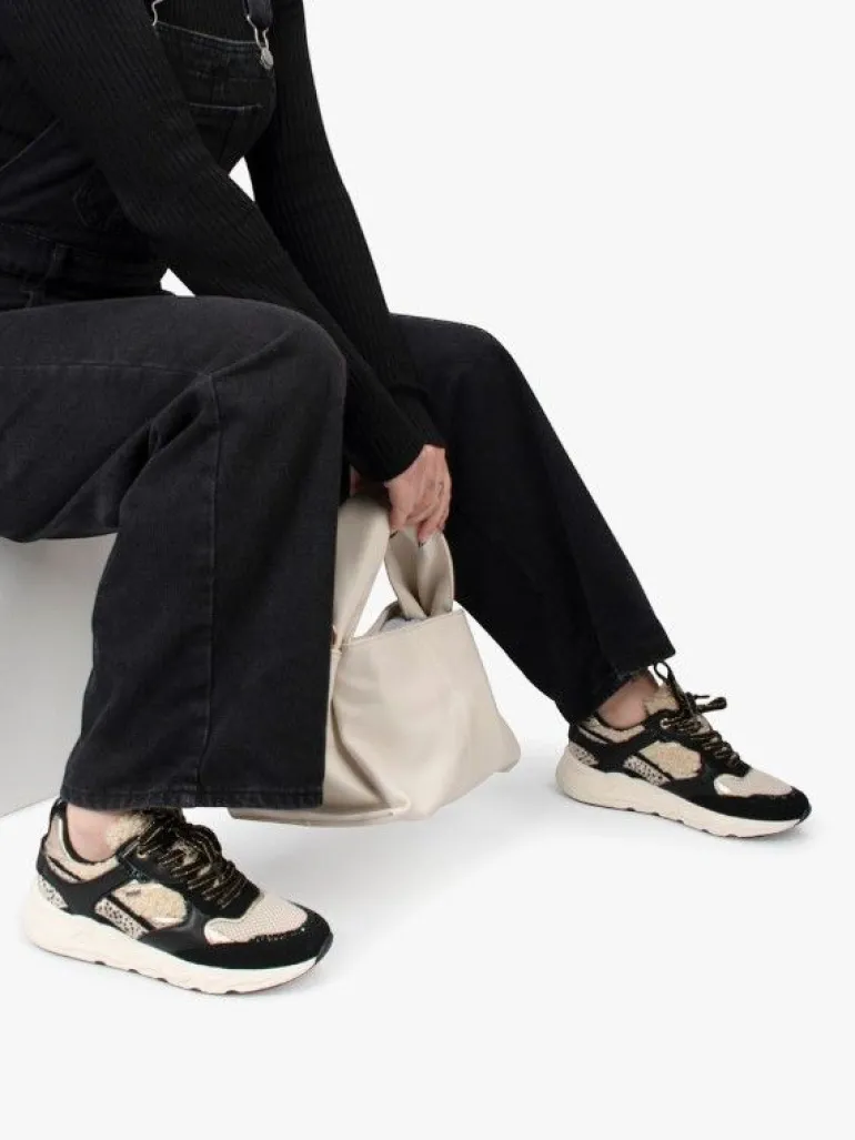 Poelman - Sneakers - Zwart