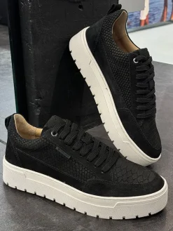 Poelman - Sneakers - Zwart