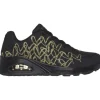 Skechers - Uno-Golden Heart - Zwart