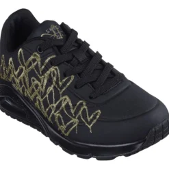 Skechers - Uno-Golden Heart - Zwart