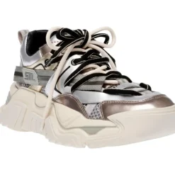Steve Madden - Kingdom-E Sneakers - Zilver