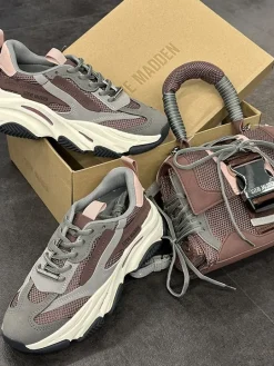 Steve Madden - Possession-E Sneakers - Grijs
