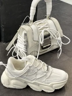 Steve Madden - Spectator Sneakers - Wit