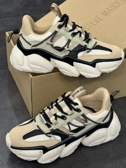 Steve Madden - Spectator Sneakers - Beige