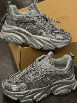 Steve Madden - Vault 2R Sneakers - Zilver