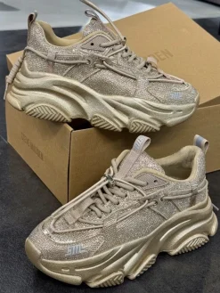 Steve Madden - Vault 2R Sneakers - Goud