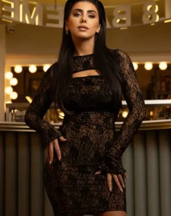Unique The Label - Casey Dress - Zwart