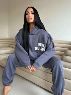 Unique The Label - Elyana Hoodie - Blauw