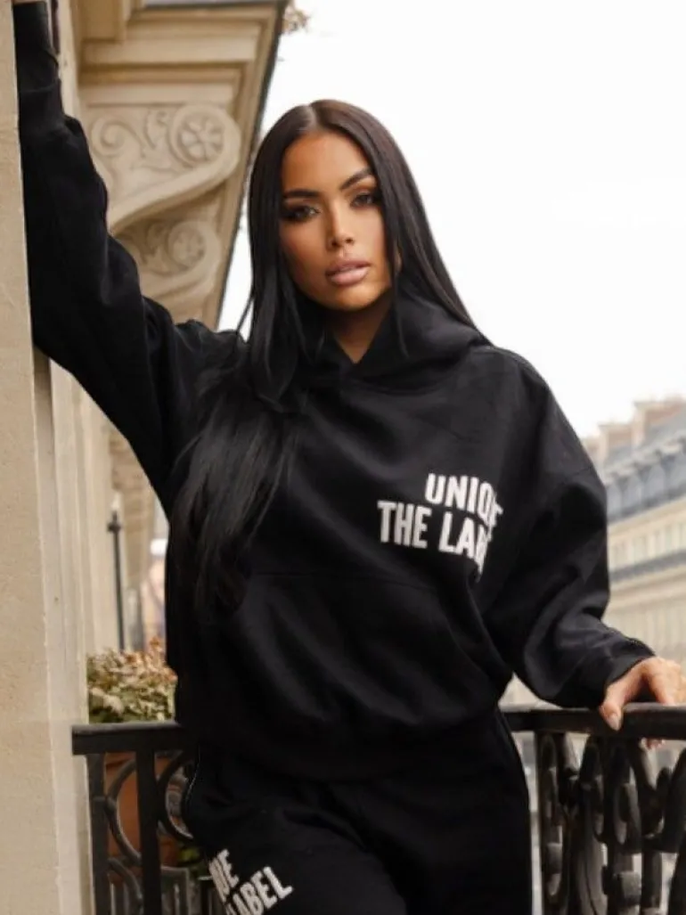 Unique The Label - Elyana Hoodie - Zwart