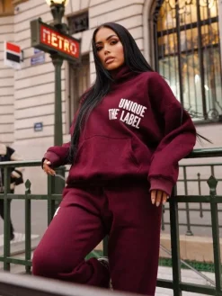 Unique The Label - Elyana Hoodie - Rood
