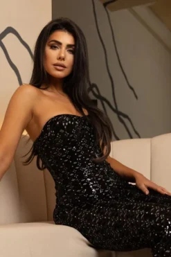 Unique The Label - Jasmine Jumpsuit - Zwart
