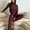Unique The Label - Loungeset - Bordeaux (2 LOSSE ITEMS!)
