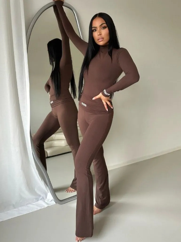 Unique The Label - Loungeset - Bruin (2 losse items!)