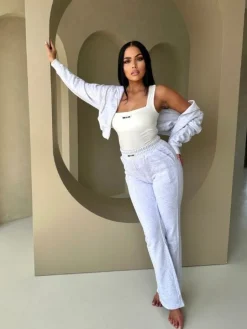 Unique The Label - Loungewear - Grijs (2 LOSSE ITEMS!)