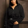 Unique The Label - Molly Vest Tracksuit Vest - Zwart
