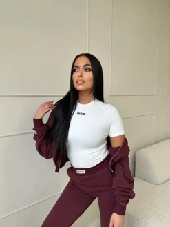 Unique The Label - Molly Vest Tracksuit Vest - Rood