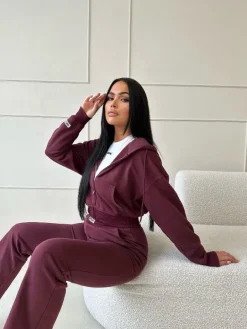 Unique The Label - Molly Vest Tracksuit Vest - Rood