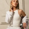 Unique The Label - Nena Halter Top - Wit