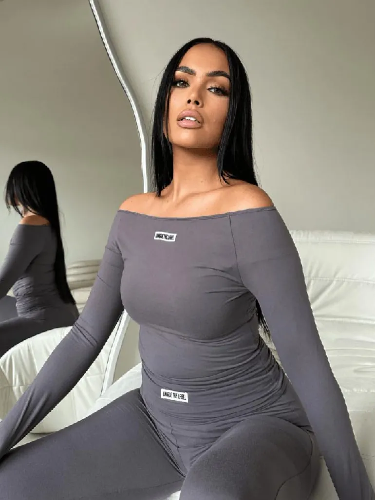 Unique The Label - Nena Pants - Grijs