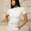 Unique The Label - Nena Short Sleeve Top - Wit