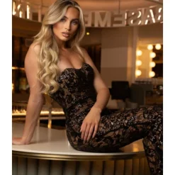 Unique The Label - Portia Jumpsuit - Zwart
