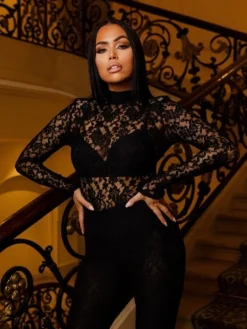 Unique The Label - Roxy Bodysuit - Zwart
