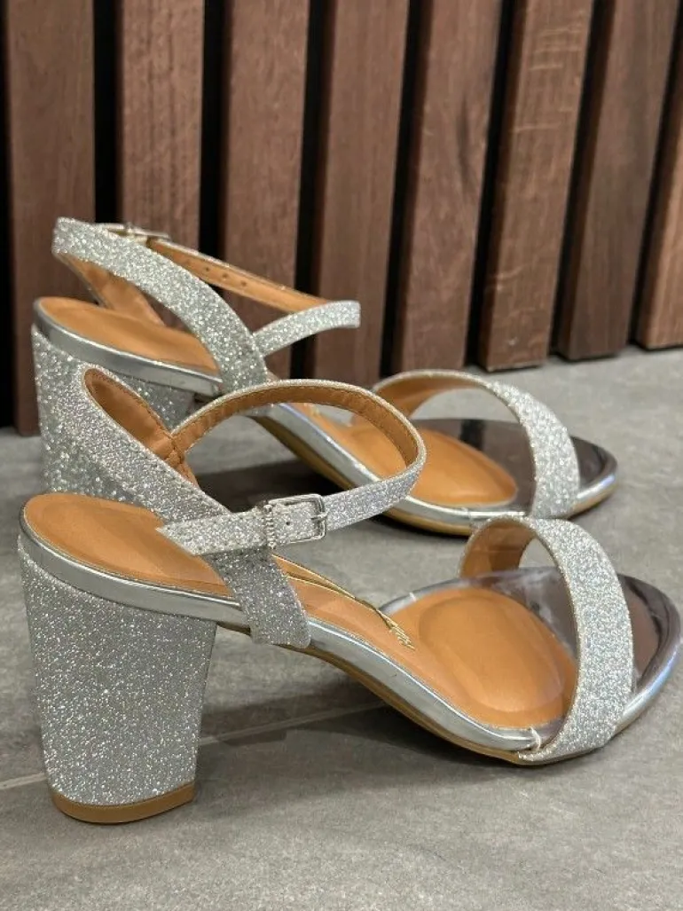 Vizzano - Sandalen op hak - Zilver