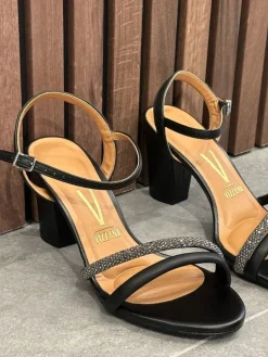 Vizzano - Sandalen op hak - Zwart