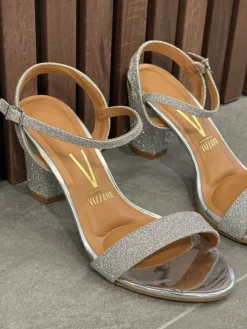 Vizzano - Sandalen op hak - Zilver