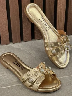 Vizzano - Slippers - Goud