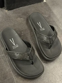 Vizzano - Slippers - Zwart