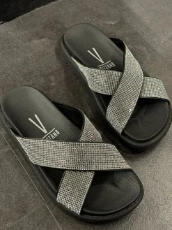 Vizzano - Slippers - Zwart