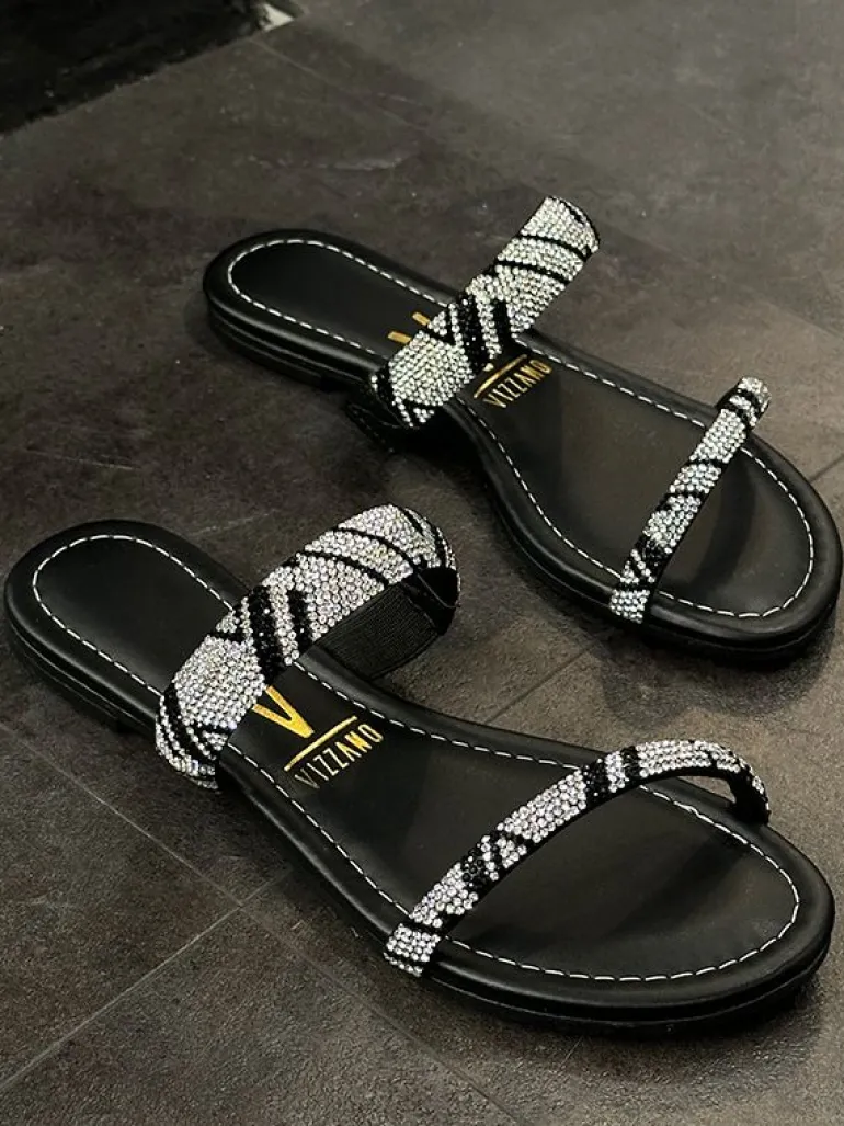 Vizzano - Slippers - Zwart
