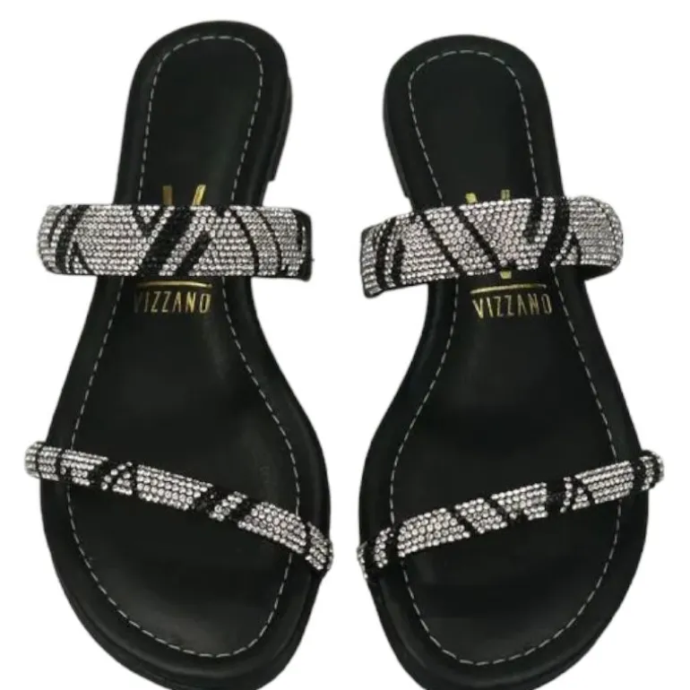 Vizzano - Slippers - Zwart